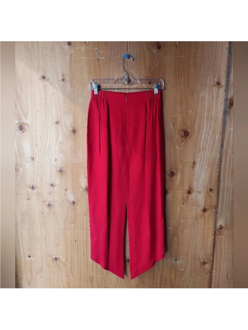 Cache x Criscione  Red Tailored Blazer & Pencil Skirt Set